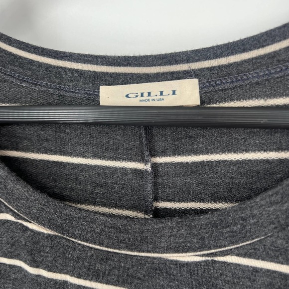 GILLI Womens Everyday Jersey Stripe Size 2X 2Xl Dress Plus Size - Picture 2 of 7